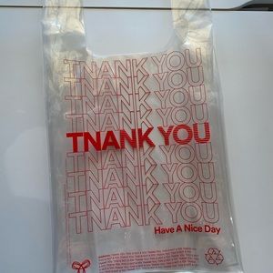 Tna clear shopping bag